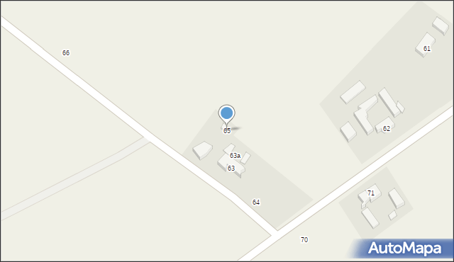 Olchowo, Olchowo, 65, mapa Olchowo