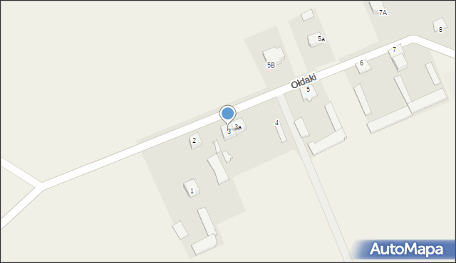 Ołdaki, Ołdaki, 3, mapa Ołdaki