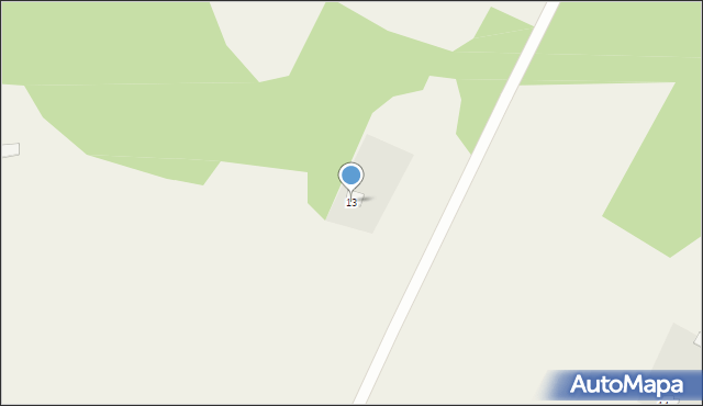 Ołdaki, Ołdaki, 13, mapa Ołdaki