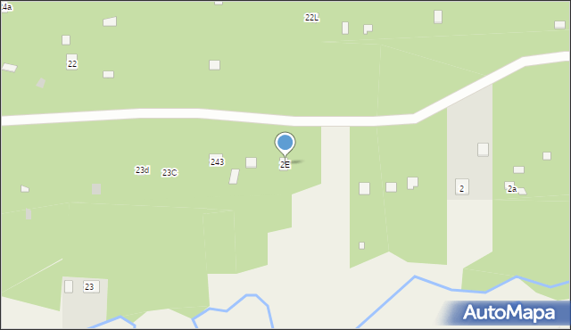 Ołdakowizna, Ołdakowizna, 2E, mapa Ołdakowizna