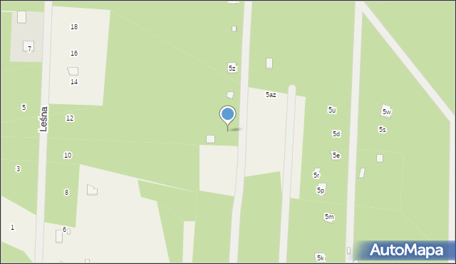 Ołdakowizna, Ołdakowizna, 5cz, mapa Ołdakowizna