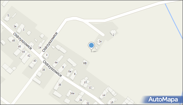 Oldrzyszowice, Oldrzyszowice, 8ab, mapa Oldrzyszowice