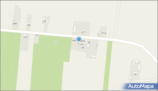 Olechów Stary, Olechów Stary, 46, mapa Olechów Stary