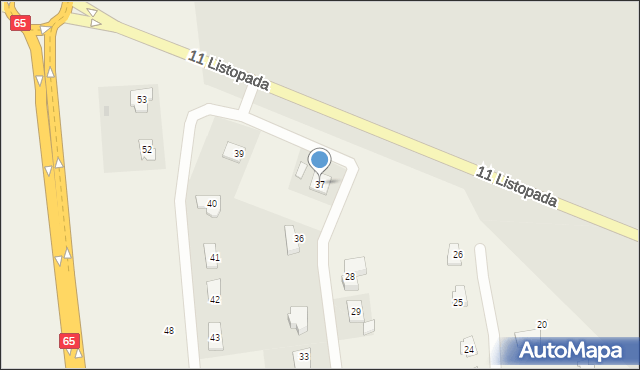 Olecko-Kolonia, Olecko-Kolonia, 37, mapa Olecko-Kolonia