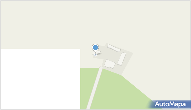 Olędry, Olędry, 9, mapa Olędry