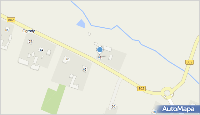 Oleksianka, Oleksianka, 61, mapa Oleksianka