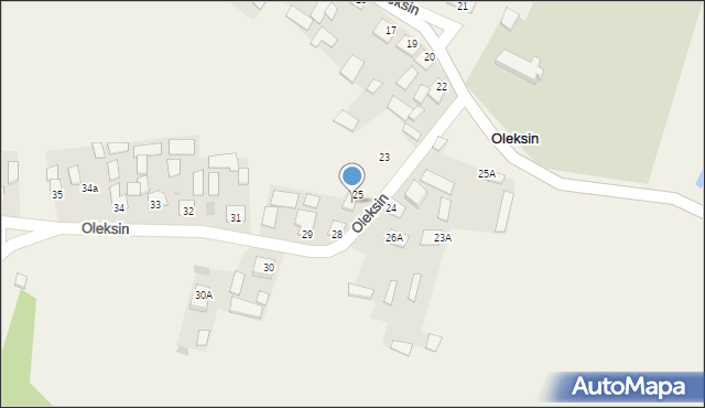 Oleksin, Oleksin, 27, mapa Oleksin