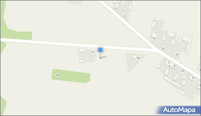 Oleksin, Oleksin, 7d, mapa Oleksin