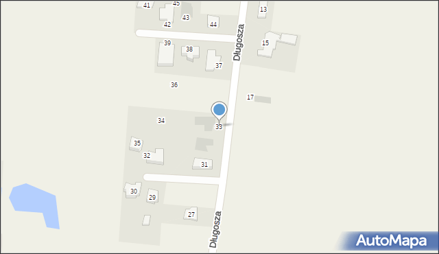 Olesin, Olesin, 33, mapa Olesin