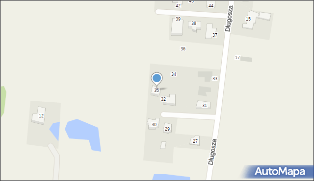 Olesin, Olesin, 35, mapa Olesin