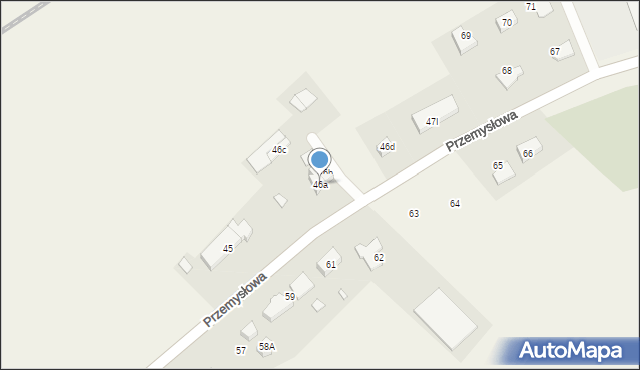 Oleśno, Oleśno, 46a, mapa Oleśno