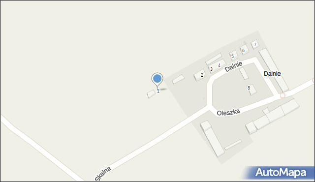 Oleszka, Oleszka, 1, mapa Oleszka