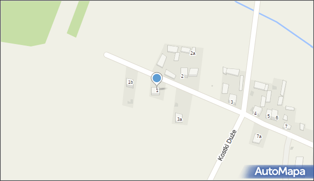 Oleszki, Oleszki, 1, mapa Oleszki