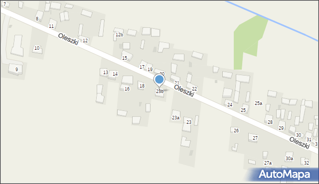 Oleszki, Oleszki, 23b, mapa Oleszki