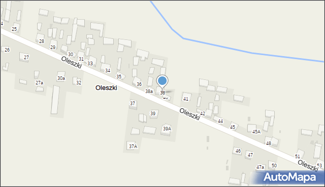 Oleszki, Oleszki, 38, mapa Oleszki