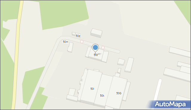 Olewin, Olewin, 50c, mapa Olewin