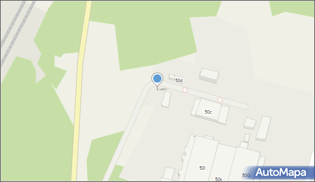 Olewin, Olewin, 50m, mapa Olewin