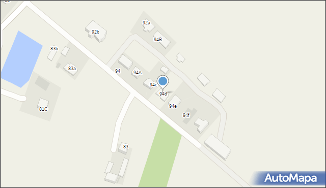 Olewin, Olewin, 94d, mapa Olewin