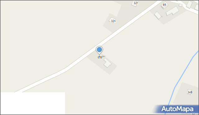 Olganów, Olganów, 65b, mapa Olganów