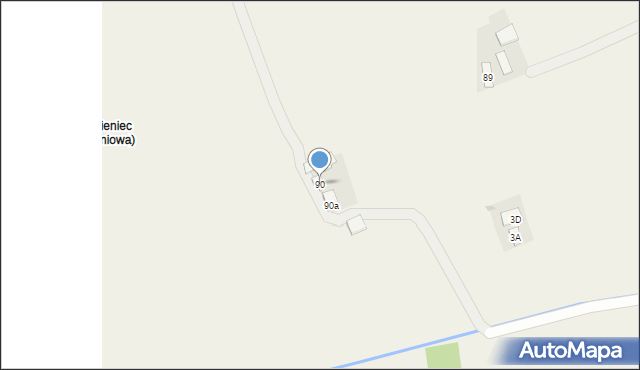 Olimpów, Olimpów, 90, mapa Olimpów