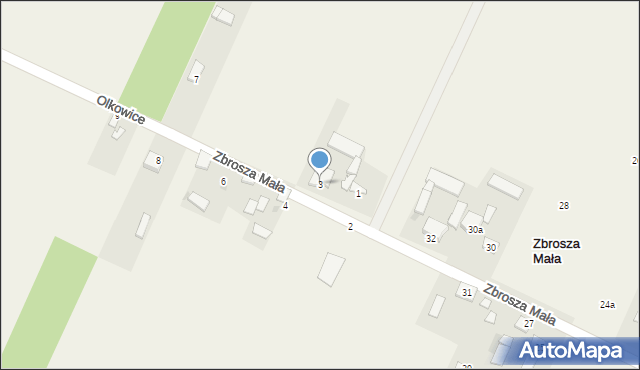 Olkowice, Olkowice, 3, mapa Olkowice