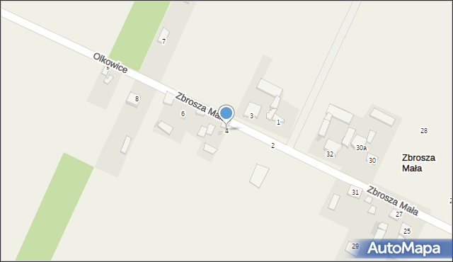 Olkowice, Olkowice, 4, mapa Olkowice