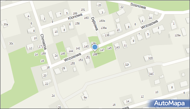 Olmonty, Olmonty, 149, mapa Olmonty