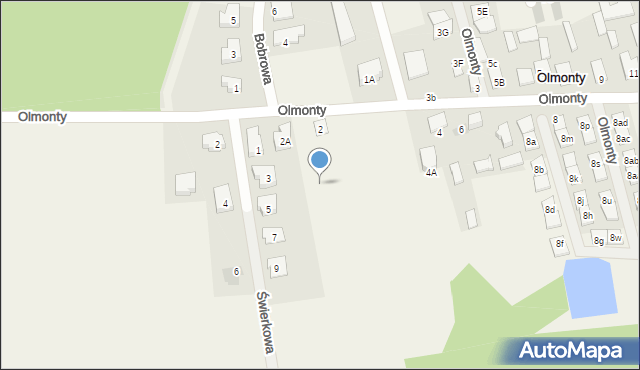 Olmonty, Olmonty, 2f, mapa Olmonty