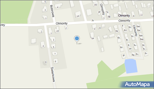 Olmonty, Olmonty, 2u, mapa Olmonty