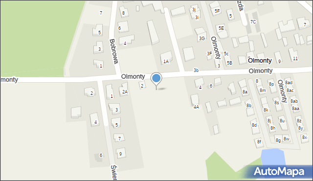 Olmonty, Olmonty, 2z, mapa Olmonty