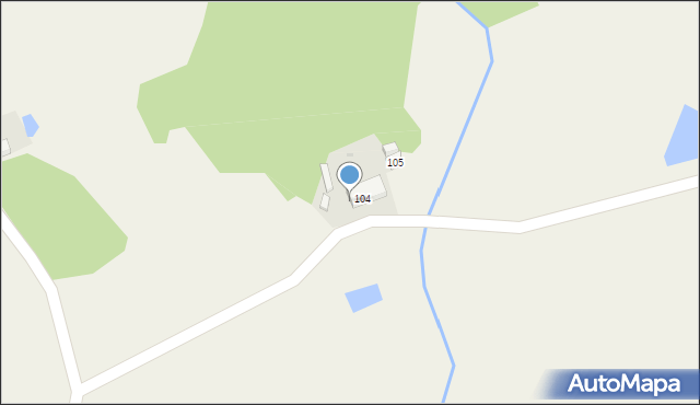 Ołobok, Ołobok, 104a, mapa Ołobok