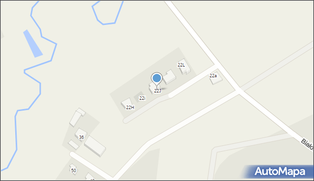 Olszak, Olszak, 22J, mapa Olszak