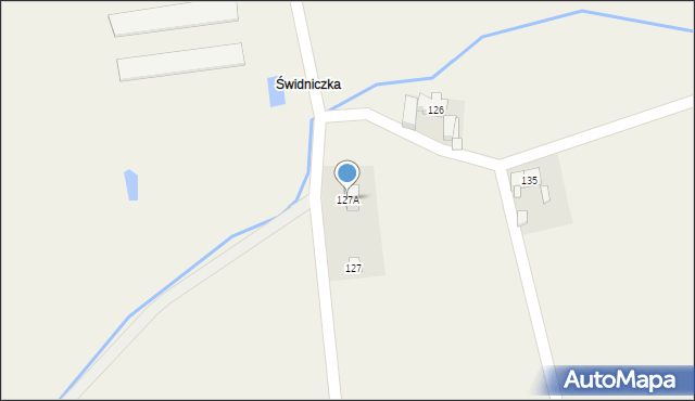 Olszanica, Olszanica, 127A, mapa Olszanica