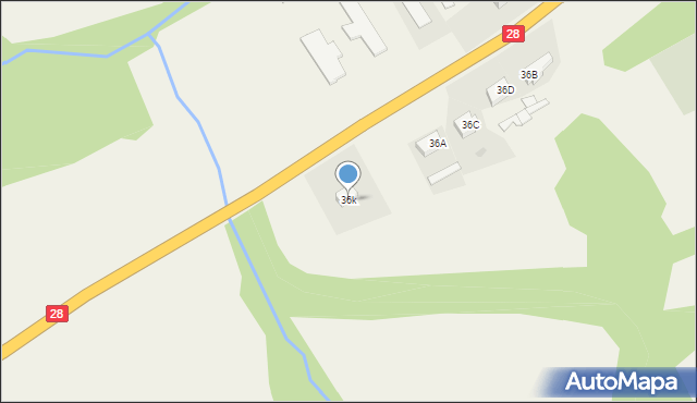 Olszany, Olszany, 36k, mapa Olszany