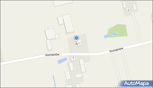 Olszew, Olszew, 8A, mapa Olszew