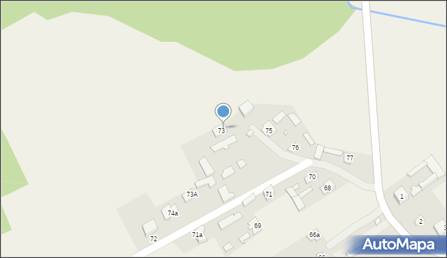 Olszewice, Olszewice, 73B, mapa Olszewice
