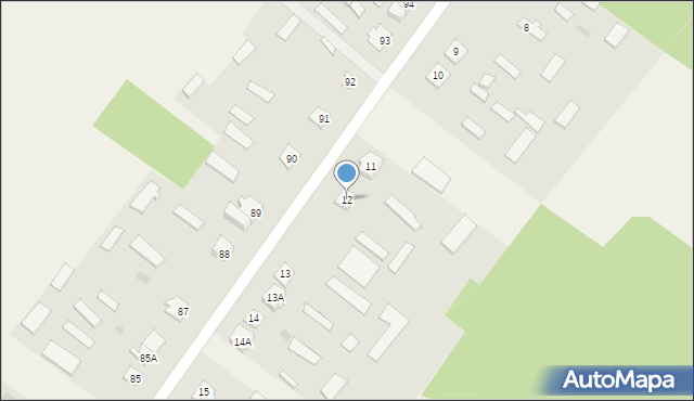 Olszewka, Olszewka, 12, mapa Olszewka