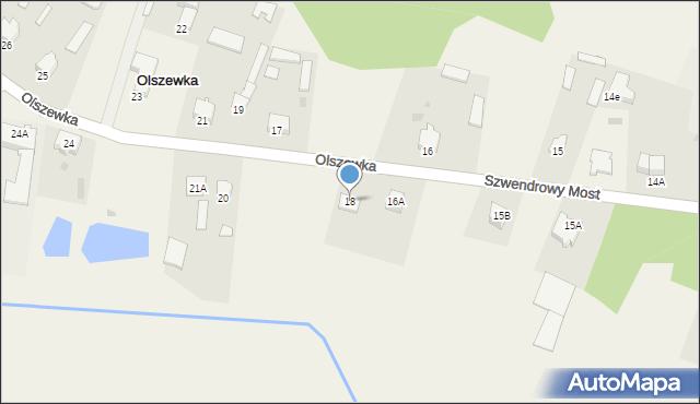 Olszewka, Olszewka, 18, mapa Olszewka