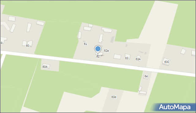 Olszewka, Olszewka, 62, mapa Olszewka