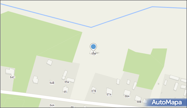Olszewka, Olszewka, 65e, mapa Olszewka
