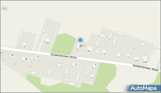 Olszewka, Olszewka, 6B, mapa Olszewka