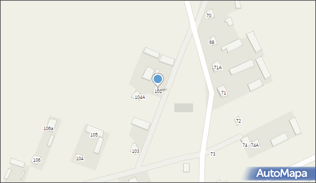 Olszewnica, Olszewnica, 102, mapa Olszewnica