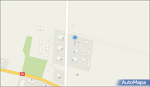 Olszewo, Olszewo, 31, mapa Olszewo