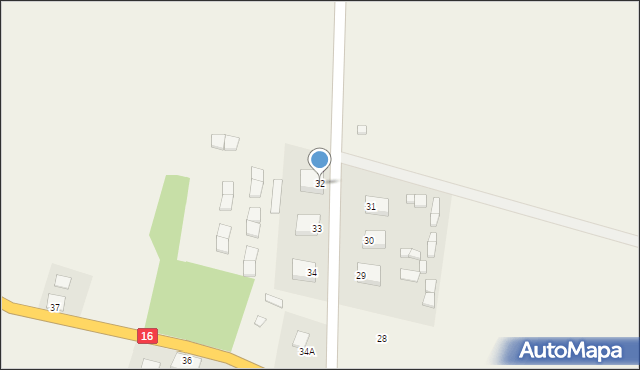 Olszewo, Olszewo, 32, mapa Olszewo