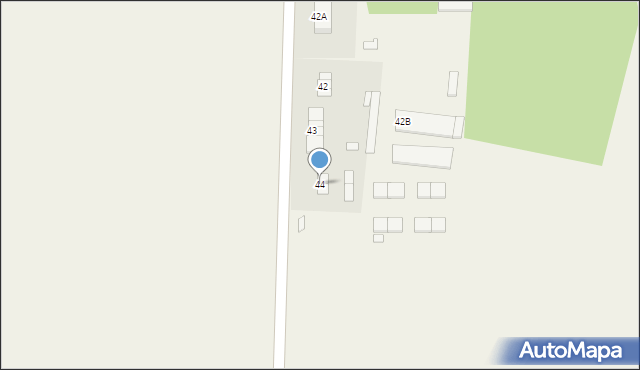 Olszewo, Olszewo, 44, mapa Olszewo