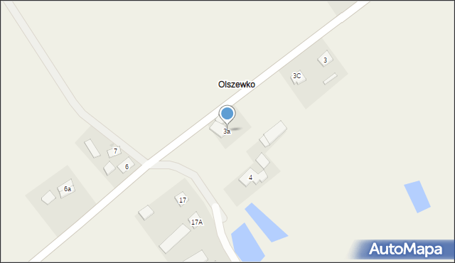 Olszewo, Olszewo, 3a, mapa Olszewo