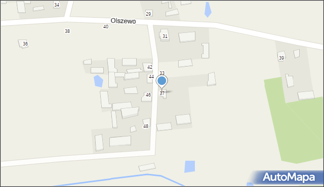 Olszewo, Olszewo, 37, mapa Olszewo