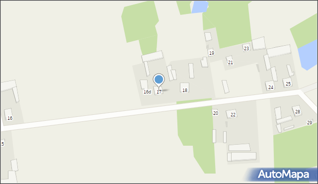 Olszewo, Olszewo, 17, mapa Olszewo