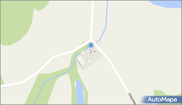 Olszewo, Olszewo, 6, mapa Olszewo
