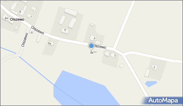 Olszewo, Olszewo, 3a, mapa Olszewo